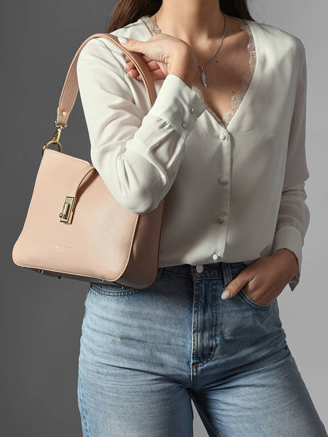 Sac Porté épaule Milano Horizon Sophie Cuir Lancaster Beige milano horizon  81 vue secondaire 1