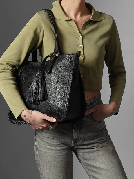 Sac Porté épaule Wt Tresse Miniprix Noir wt tresse 27611 vue secondaire 1