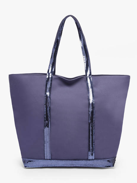 Le Cabas L Zippé Paillettes Vanessa bruno Violet cabas 1V40409