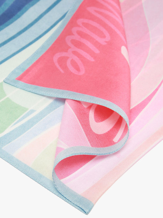 Longchamp Soie gots Etole Orange