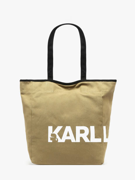 Sac Porté épaule K Essential Coton Karl lagerfeld Vert k essential B1W50050