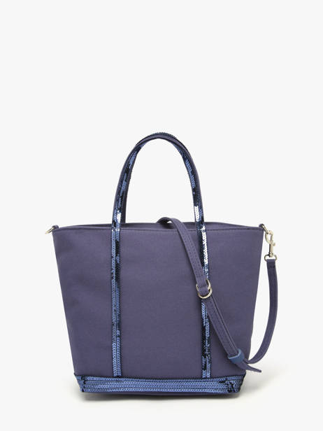 Petit Cabas Zippé Paillettes Vanessa bruno Violet cabas 1V40435 vue secondaire 4