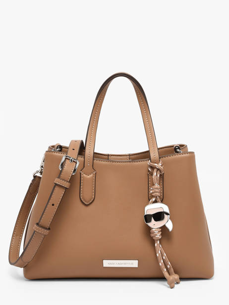 Sac Porté Main K Ikon Polyester Karl lagerfeld Marron k ikon B1W30003