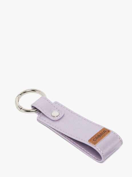 Porte-clefs Cabaia Violet accessoire KEYCHAIN vue secondaire 1