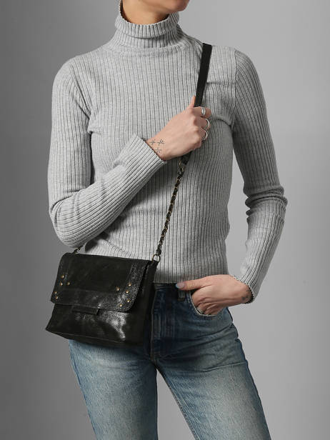 Sac Bandoulière Felizia Cuir Pieces Noir felizia 17116820 vue secondaire 1