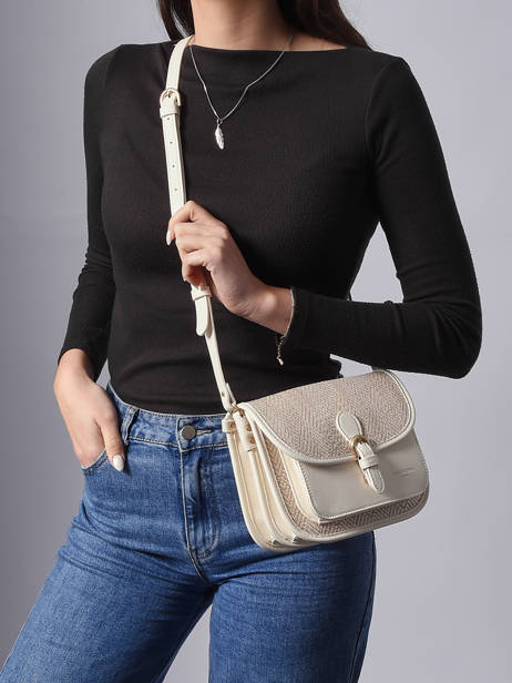 Sac Bandoulière Capri Hexagona Blanc capri 4020263 vue secondaire 1