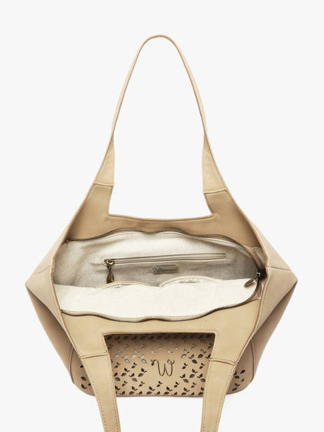 Sac Porté épaule Zamia Woomen Beige zamia WZAM07 vue secondaire 3