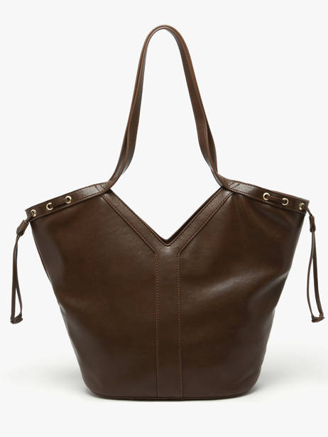 Sac Porté épaule Velvet Miniprix Marron velvet M9459 vue secondaire 3