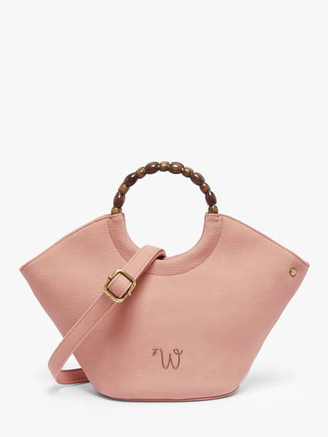 Sac Bandoulière Neflier Pearl Woomen Rose neflier pearl WNEP02