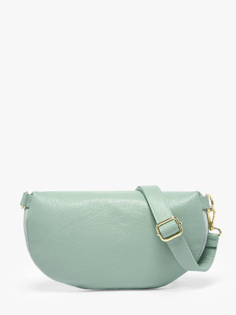 Sac Banane Cuir Milano Vert velvet caviar VC24111 vue secondaire 4