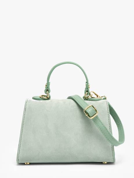Sac Porté épaule Velvet Caviar Cuir Milano Vert velvet caviar VC25116 vue secondaire 3