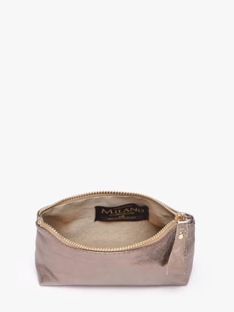 Trousse Nine Cuir Milano Argent nine NI22114 vue secondaire 1