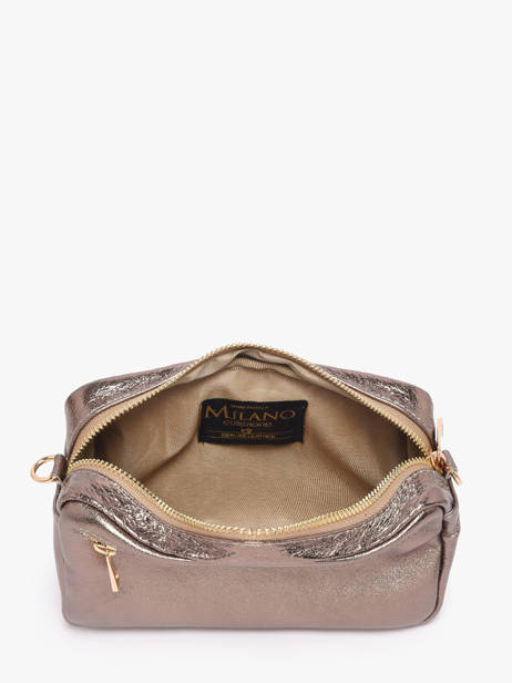 Sac Bandoulière Nine Cuir Milano Rouge nine NI25115 vue secondaire 2