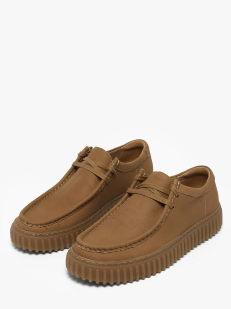 Chaussures Derbies En Cuir Clarks Marron men 26186161 vue secondaire 1