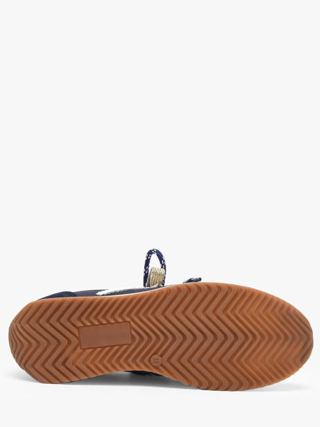 Sneakers En Cuir Semerdjian Bleu women JUNED482 vue secondaire 4