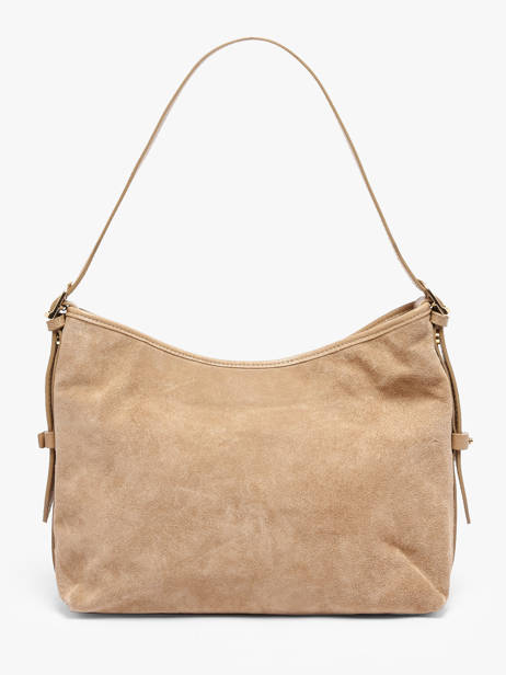 Sac Porté épaule Velvet Caviar Cuir Milano Beige velvet caviar VC250610 vue secondaire 3