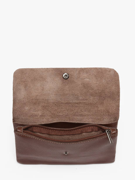 Sac Bandoulière Caviar Cuir Milano Marron caviar CA23067 vue secondaire 3