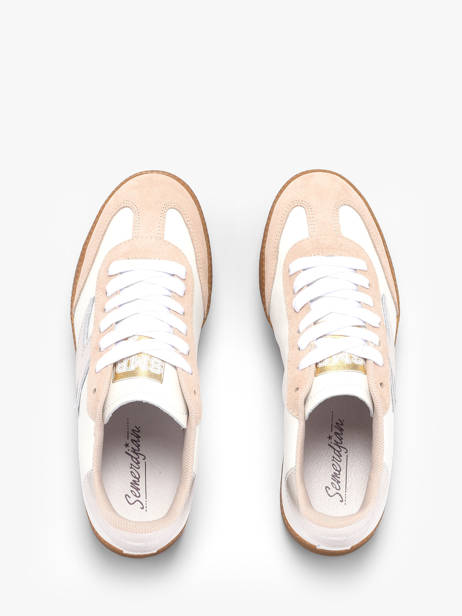 Sneakers En Cuir Semerdjian Blanc women EMILY312 vue secondaire 3