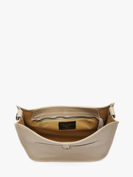 Sac Bandoulière Caviar Cuir Milano Beige caviar CA25067 vue secondaire 2