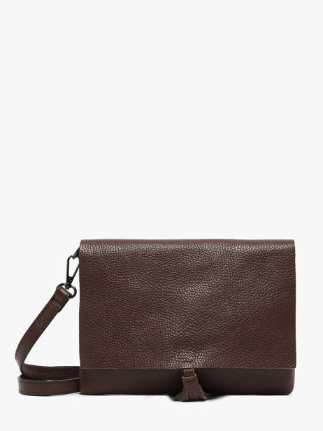 Sac Bandoulière Caviar Cuir Milano Marron caviar CA22112