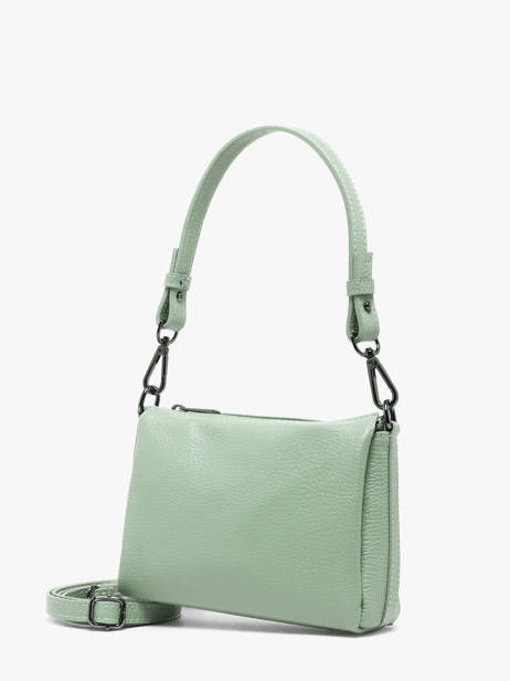 Sac Bandoulière Caviar Cuir Milano Vert caviar CA25065 vue secondaire 2