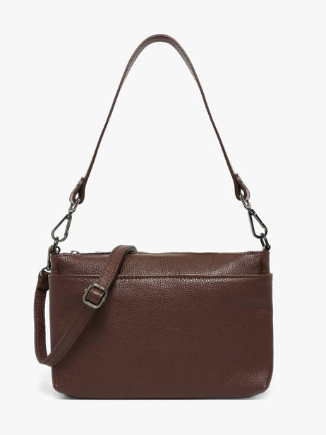 Sac Bandoulière Caviar Cuir Milano Marron caviar CA25066