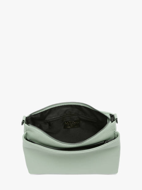 Sac Bandoulière Caviar Cuir Milano Vert caviar CA25066 vue secondaire 2