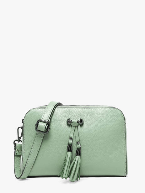 Sac Bandouliere Caviar Cuir Milano Vert caviar CA21101 vue secondaire 1
