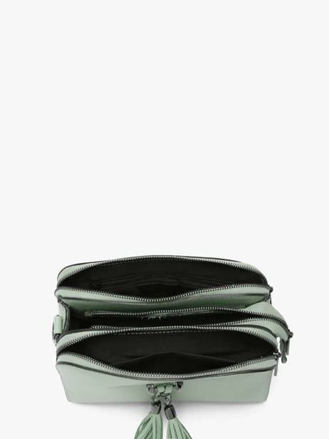 Sac Bandouliere Caviar Cuir Milano Vert caviar CA21101 vue secondaire 4