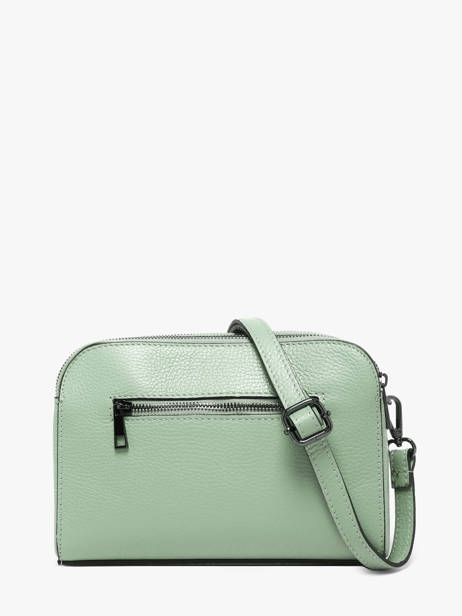 Sac Bandouliere Caviar Cuir Milano Vert caviar CA21101 vue secondaire 5