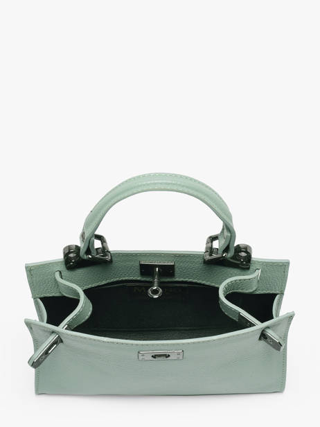 Sac Porté Main Caviar Cuir Milano Vert caviar CA25114 vue secondaire 3
