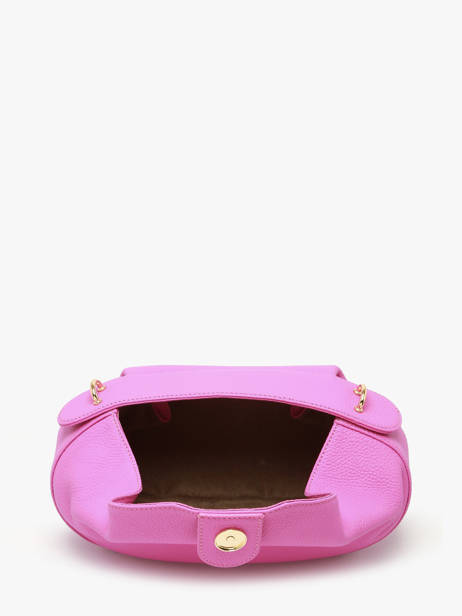 Sac Bandoulière Nymphea Cuir Nathan baume Rose nymphea 2 vue secondaire 2