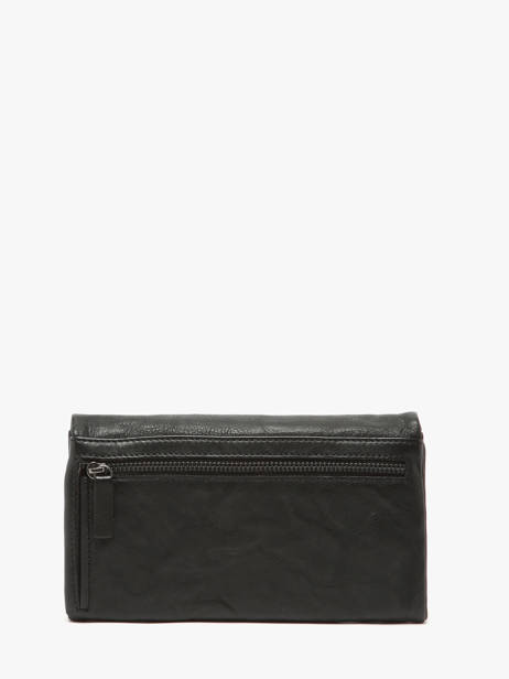 Portefeuille Cuir Biba Noir wallet TOT2L vue secondaire 2