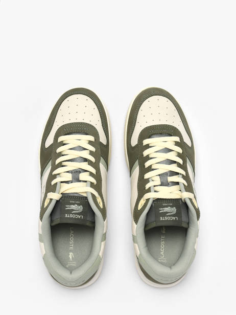 Sneakers En Cuir Lacoste Vert men 1SMA0100 vue secondaire 4