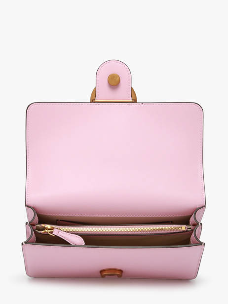 Sac Bandoulière Love Bag Icon Cuir Pinko Rose love bag icon A0F1 vue secondaire 4