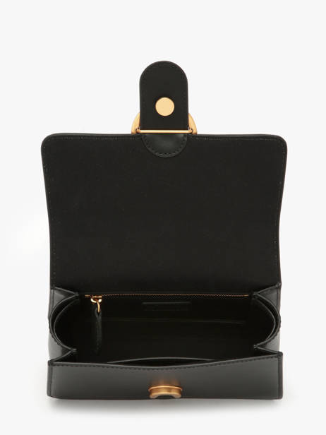 Sac Porté Main Love Bag Icon Cuir Pinko Noir love bag icon A0F1 vue secondaire 4