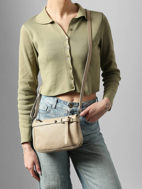 Sac Bandoulière Caviar Cuir Milano Beige caviar G1421N vue secondaire 1