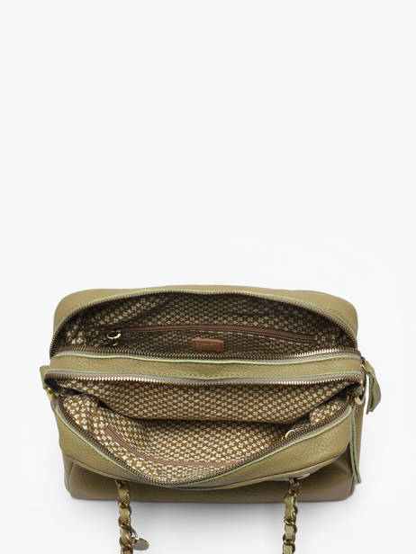 Sac Porté épaule Vintage Cuir Mila louise Beige vintage 3889C1 vue secondaire 3