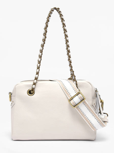 Sac Porté épaule Vintage Cuir Mila louise Blanc vintage 3889C1 vue secondaire 3
