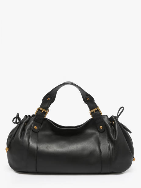 Sac 24h  Icone Cuir Gerard darel Noir icone DDS01410 vue secondaire 4
