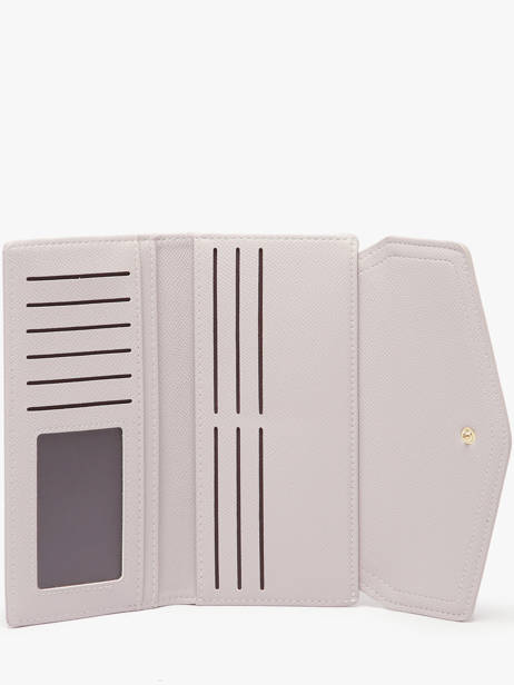 Portefeuille Saffiano David jones Violet saffiano P164 vue secondaire 1