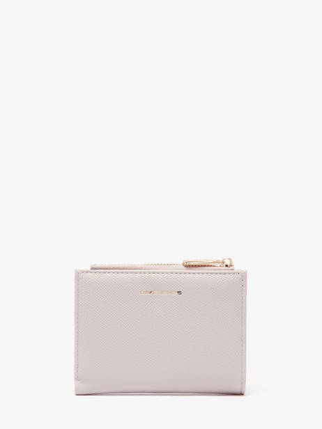 Portefeuille Saffiano David jones Violet saffiano P163 vue secondaire 2