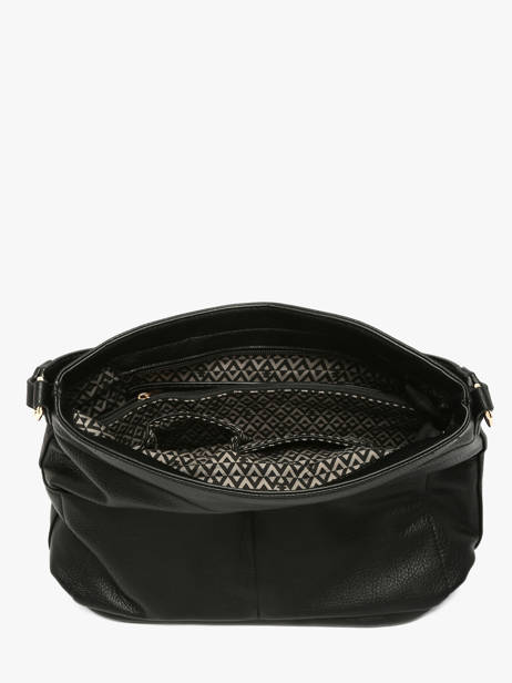 Sac Porté épaule Soft Lulu castagnette Noir soft AISSAM vue secondaire 3