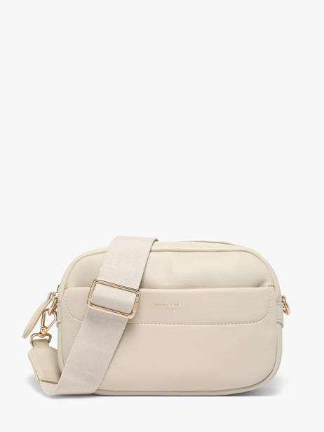 Sac Bandoulière Alpes David jones Beige alpes CM7397
