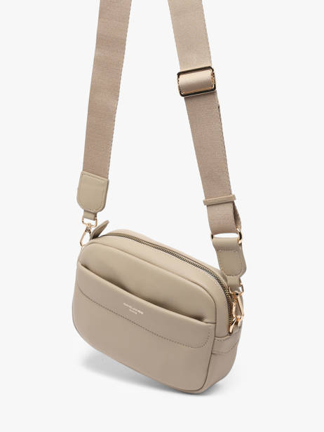 Sac Bandoulière Alpes David jones Beige alpes CM7397 vue secondaire 2
