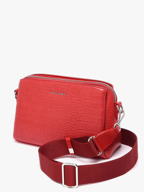 Sac Bandoulière South Africa Polyurethane David jones Rouge south africa CM8312 vue secondaire 1