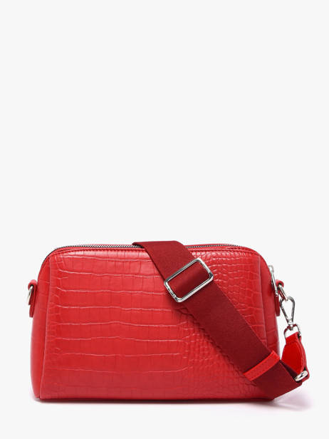 Sac Bandoulière South Africa Polyurethane David jones Rouge south africa CM8312 vue secondaire 3