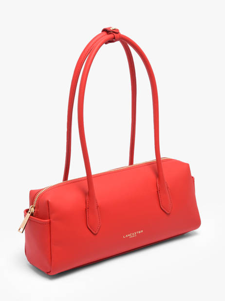 Sac Porté épaule Donna Cube Cuir Lancaster Rouge donna cube 128 vue secondaire 2
