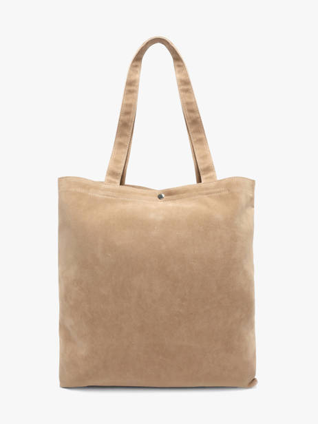 Sac Porté épaule Suedine Kba Polyester Lancaster Beige suedine kba 61 vue secondaire 4