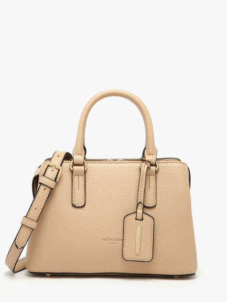 Sac Porté Main Zora Hexagona Beige zora 8620229